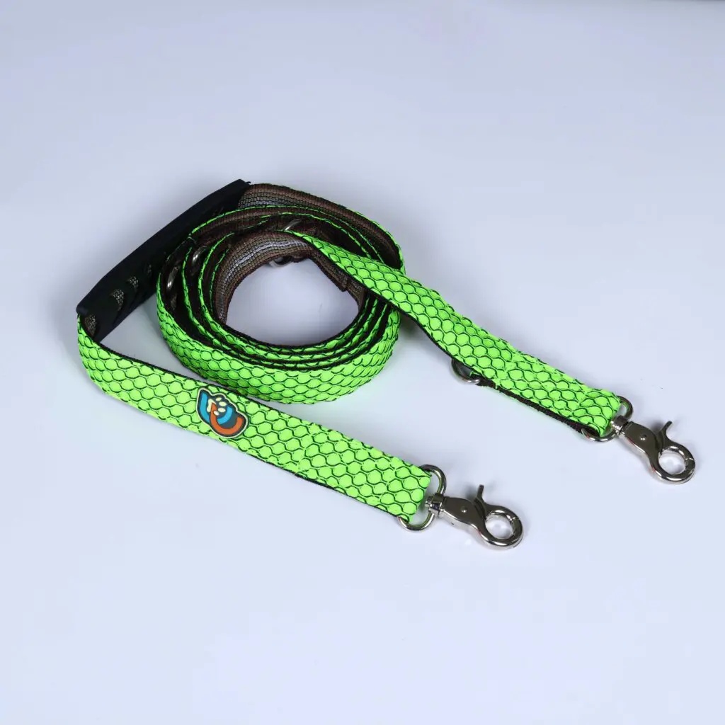 Green Dog Lead for Comfortable Daily Walking
